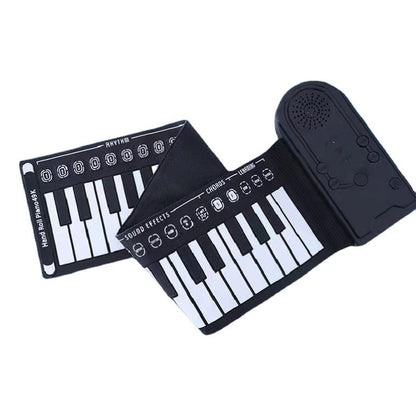 49 Key With Speaker Hand Roll Portable Folding Electronic Keyboard