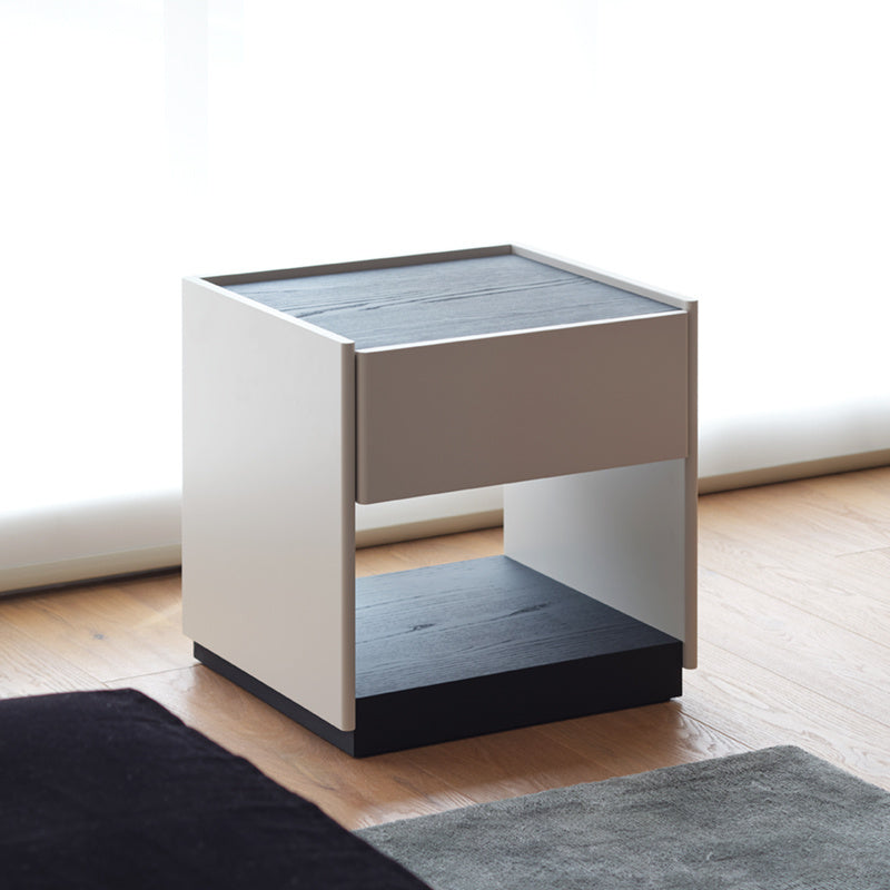 Simple Matte Bedroom Bedside Table