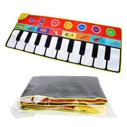 Piano blanket for babies and children