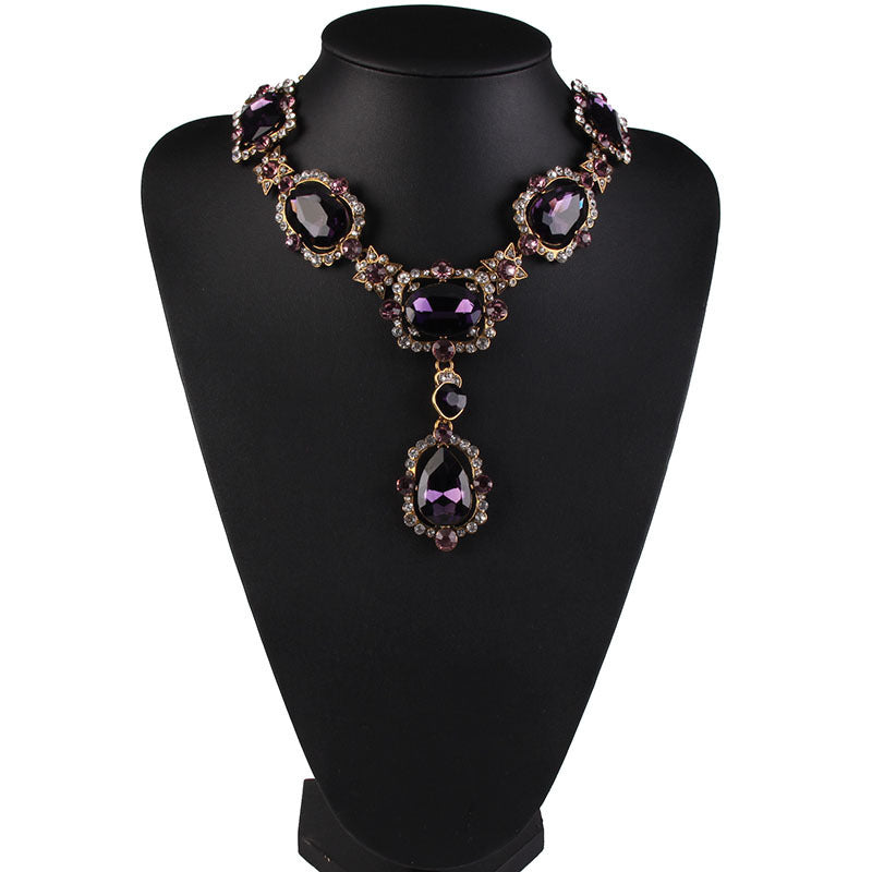 Fashion Necklace Fashion Diamond Simple and Versatile Clothing Accessories