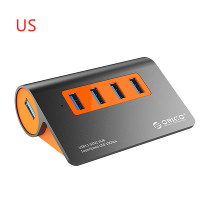 USB3.1 Splitter Multi Port Expansion HUB Computer Hub One For Four Converter