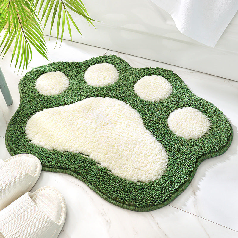 Anti-Slip Mat Bathroom Carpet Door Mat Cute Bathroom Foot Mat