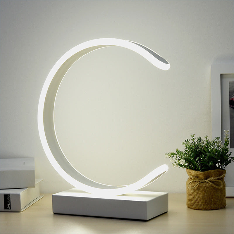 Simple Nordic Bedroom Bedside Table Lamp Warm And Romantic Home Creative Personality Eye Protection Desk Led Table Lamp