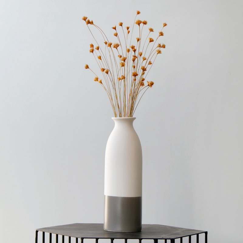 Simple Japanese-Style Vase, Ceramics, Literary, Fresh, Hydroponic, Nordic Home Accessories, Ornaments, Flowers And Dried Flowers