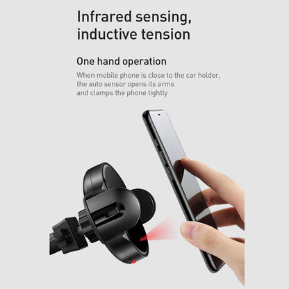 Cross Border Car Wireless Charging Mobile Phone Bracket Fast Charging Infrared Sensor Bracket Base Can Be Customized