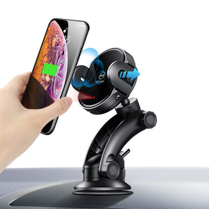 Cross Border Car Wireless Charging Mobile Phone Bracket Fast Charging Infrared Sensor Bracket Base Can Be Customized