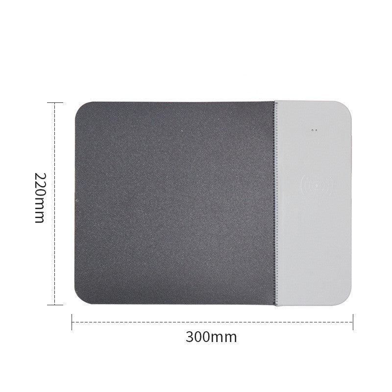 Rubber PU Wireless Charging Mouse Pad Mobile Phone Wireless Charger