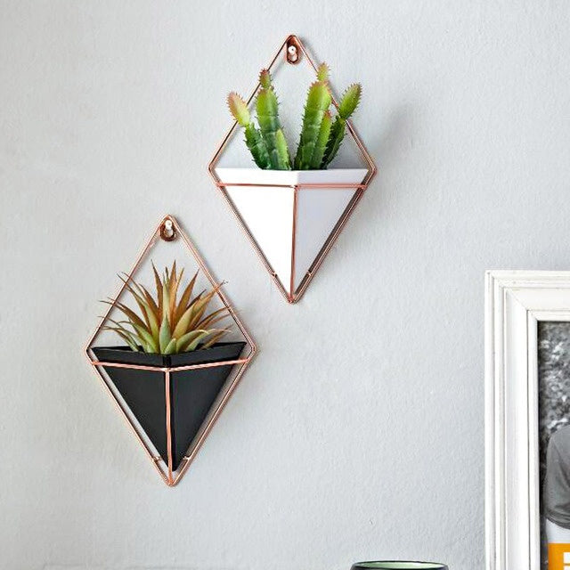 Creative home three-dimensional wall decoration flower pot