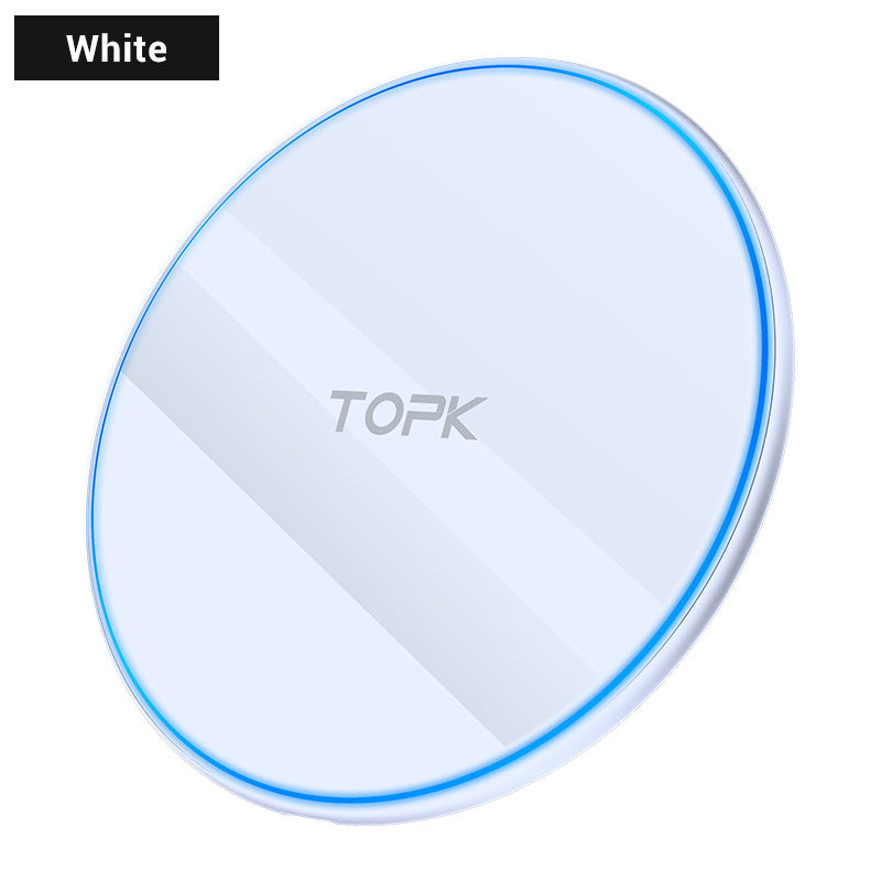 Desktop ultra-thin aluminum alloy wireless fast charging