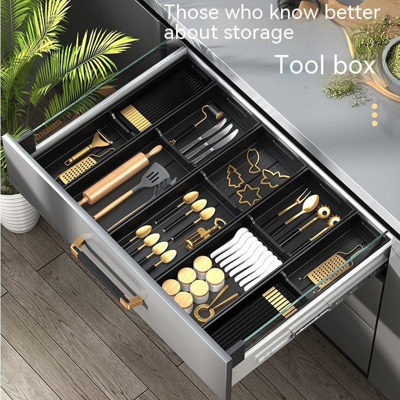 Kitchen Drawer Storage Box Partition