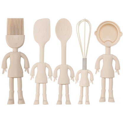 Cute Human-shaped Silicone Baking Gadget Creative Cartoon