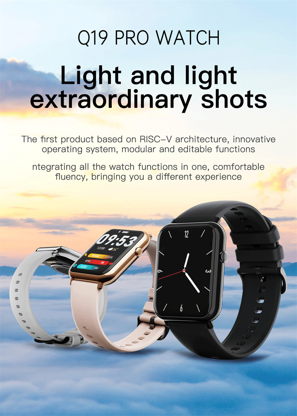 Smart waterproof watch