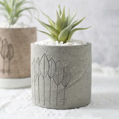 Cement Succulent Home Flowerpot Simple