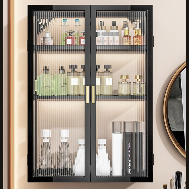 Rack Bathroom Light Luxury Cosmetics Storage Cabinet