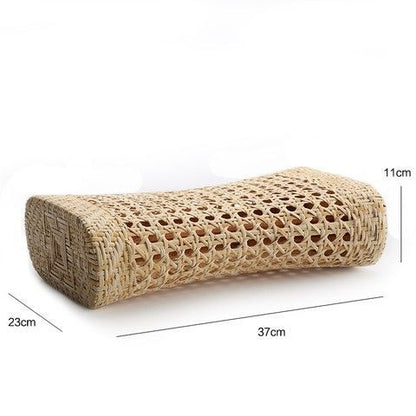 Rattan Pillow Neck Protector Hollow Pillow Health Bamboo