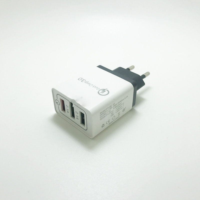 Plastic Multi-port USB Charger