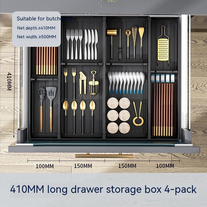 Kitchen Drawer Storage Box Partition