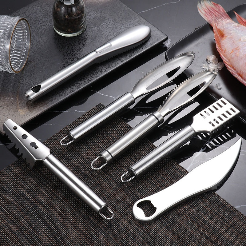 Fish Scale Planer Fish Scale Peeler Stainless Steel Gadget For Scraping Fish Scales Scale Device Scale Scale Brush Household Tool Fish Knife