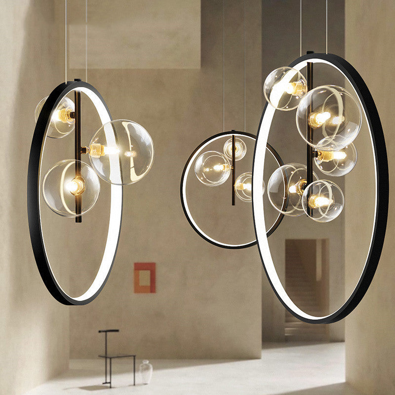 Modern Nordic Minimalist Bubble Chandelier