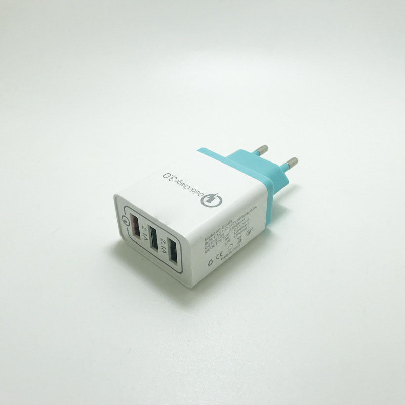 Plastic Multi-port USB Charger