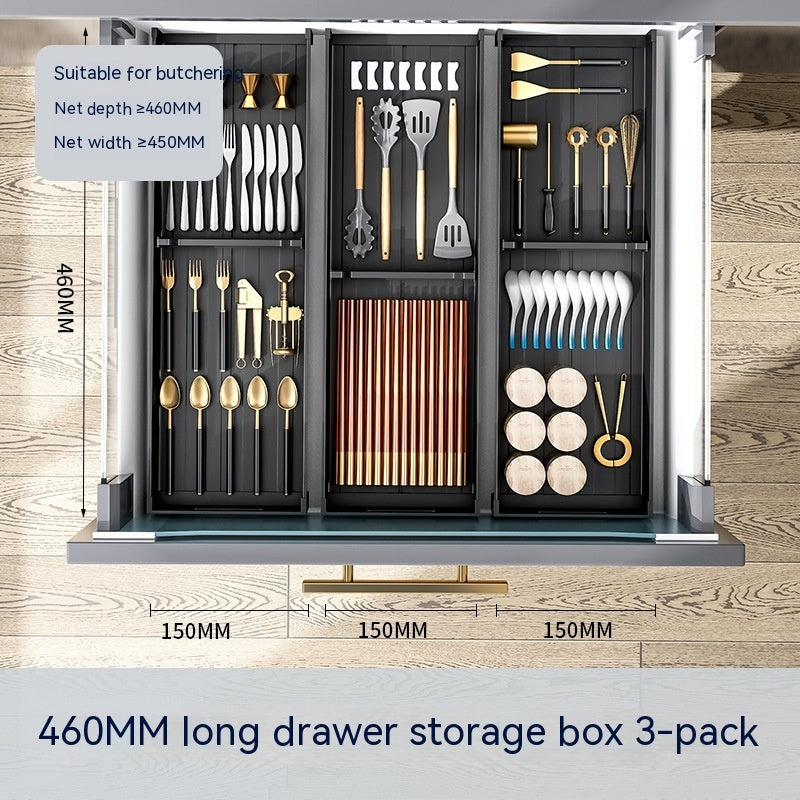 Kitchen Drawer Storage Box Partition