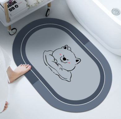 Cushion Cushion Bathroom Sliding  Door  Floor  Bathroom Foot Mat