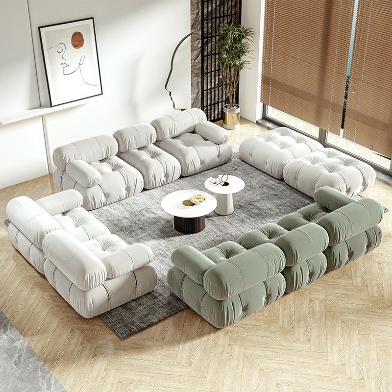 Modern And Simple Modular Sofa With Balcony