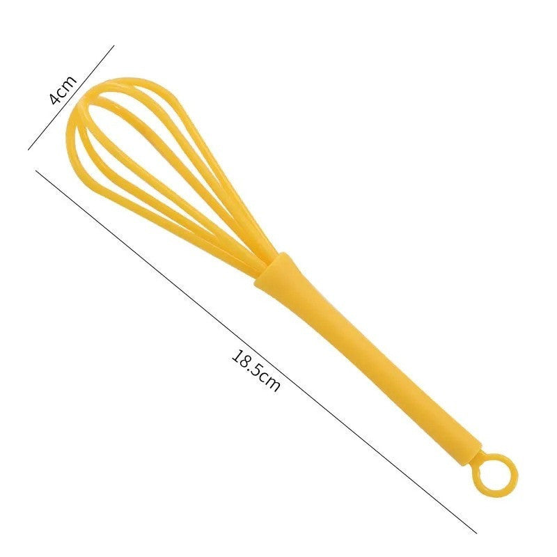 Plastic Creative Mini Manual Eggbeater Baking Gadget