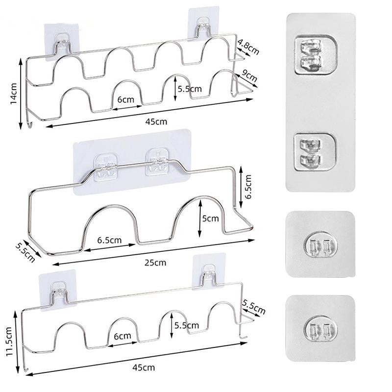 Stainless Steel Household Bathroom Slipper Rack