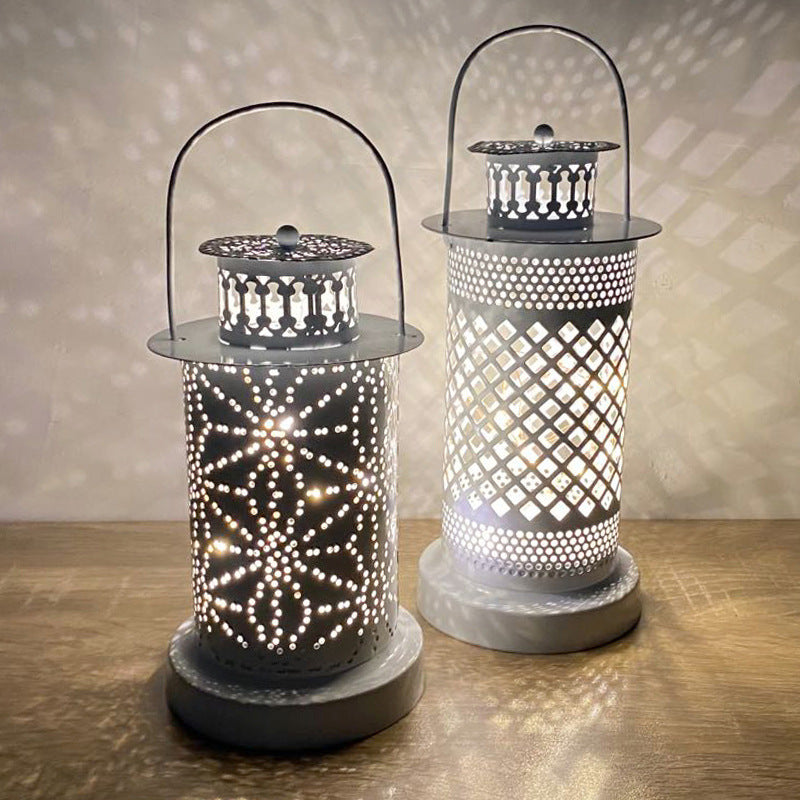 Creative Hollow Wind Lanterns Home Decoration Iron Crafts