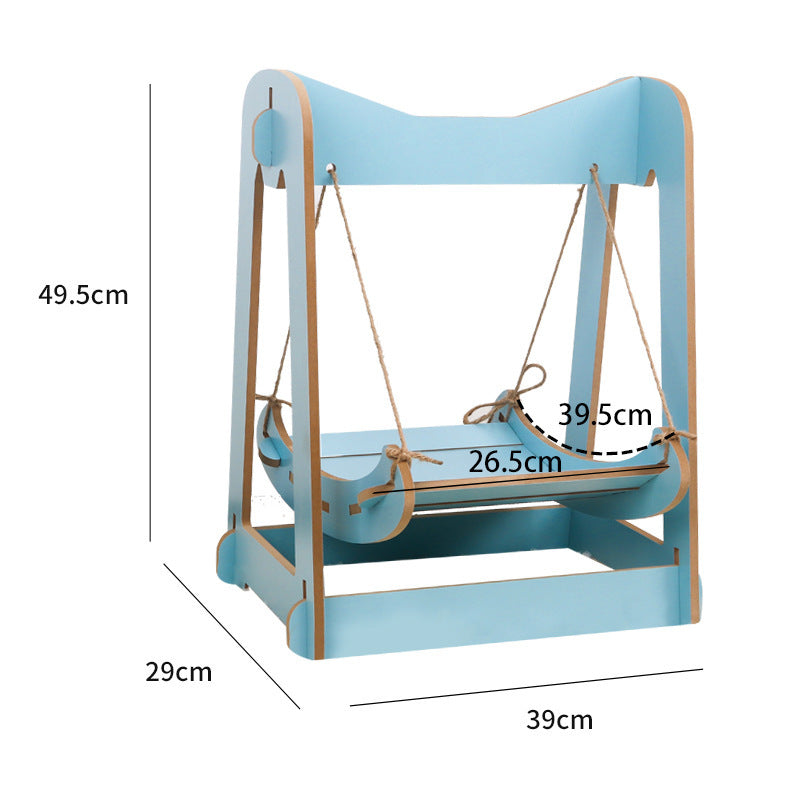 New Wooden Hanging Pet Hammock