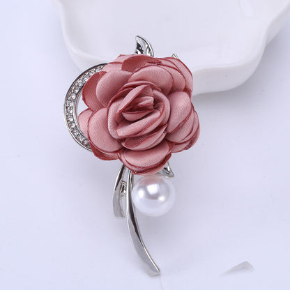 Fashion Clothing Accessories Rose Brooch