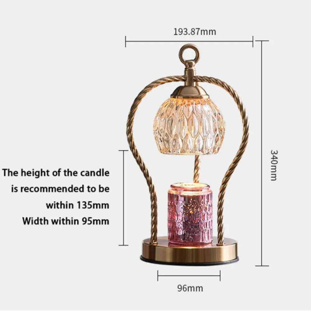 Timed Dimming New Melting Wax Home Decorative Table Lamp