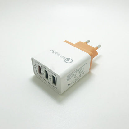 Plastic Multi-port USB Charger