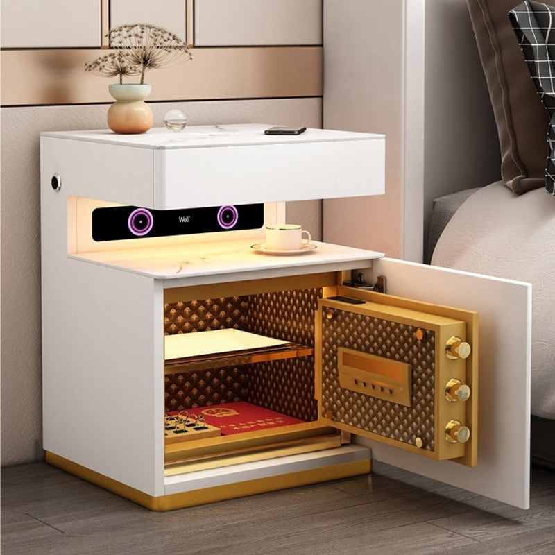 Intelligent Bedside Table Multi-function Speaker With Fingerprint Lock