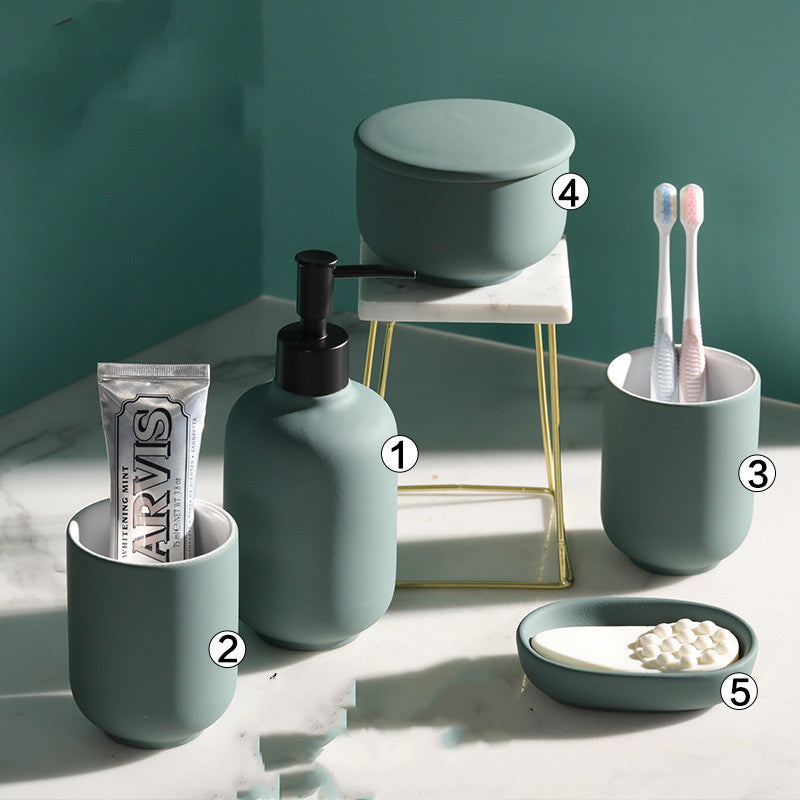 Ceramic Bathroom Toilet Set