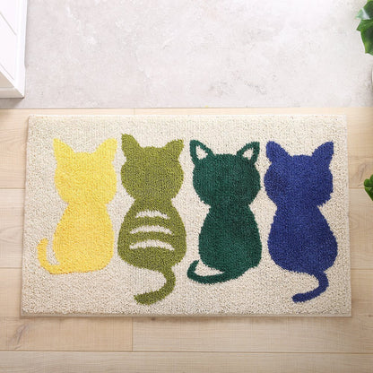 Cartoon Bathroom Absorbent Non-slip Carpet