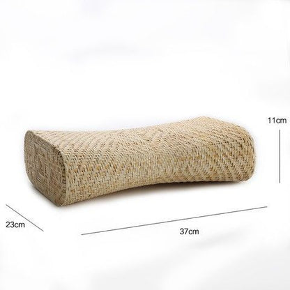 Rattan Pillow Neck Protector Hollow Pillow Health Bamboo