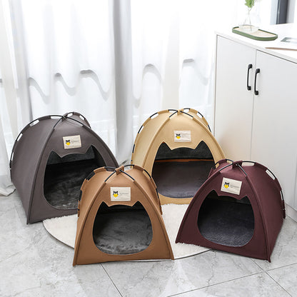 Winter Warm Tent Outdoor Foldable Pet Supplies