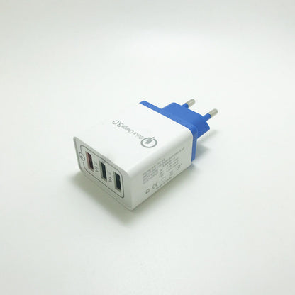 Plastic Multi-port USB Charger