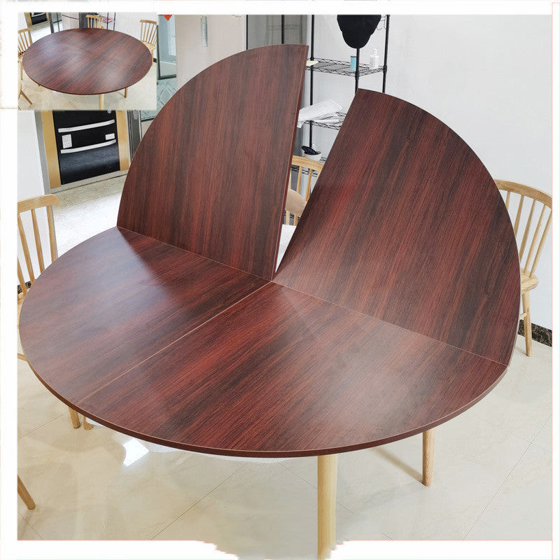 New 4-point Folding Round Table Home