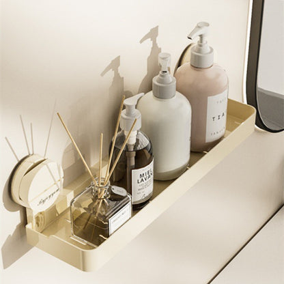 Bathroom Wall-mounted Punch-free Suction Cup Storage Rack